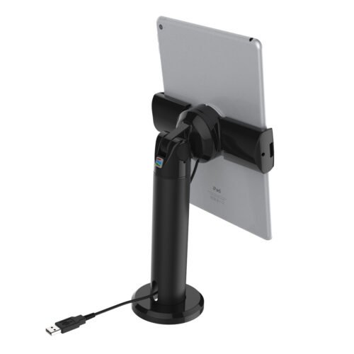 Compulocks Universal Tablet Cling Rise Tilting Kiosk 8" Black - Image 3