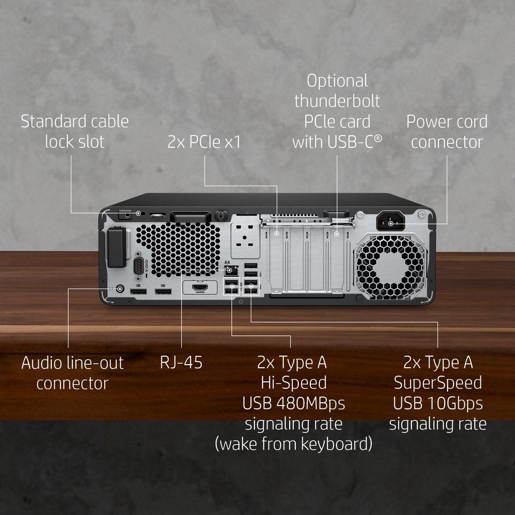 HP EliteDesk 800 G6 Intel® Core™ i7 i7-10700 16 GB DDR4-SDRAM 512 GB SSD Windows 10 Pro SFF PC Black - Image 23
