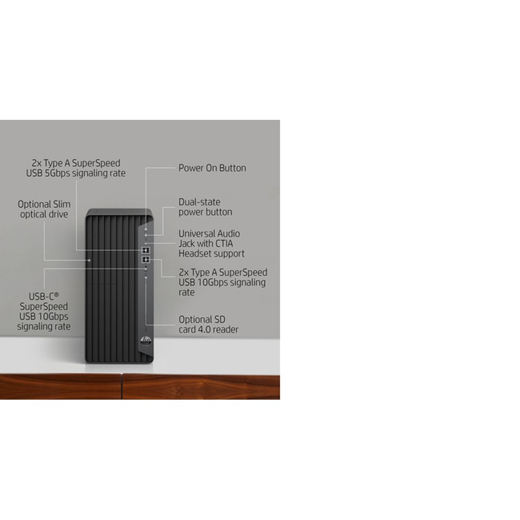 HP EliteDesk 800 G6 Intel® Core™ i5 i5-10500 8 GB DDR4-SDRAM 256 GB SSD Windows 10 Pro Tower PC Black - Image 13