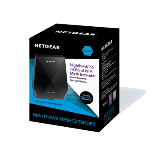 NETGEAR Nighthawk X6 Network transmitter Black 10, 100, 1000 Mbit/s - Image 6