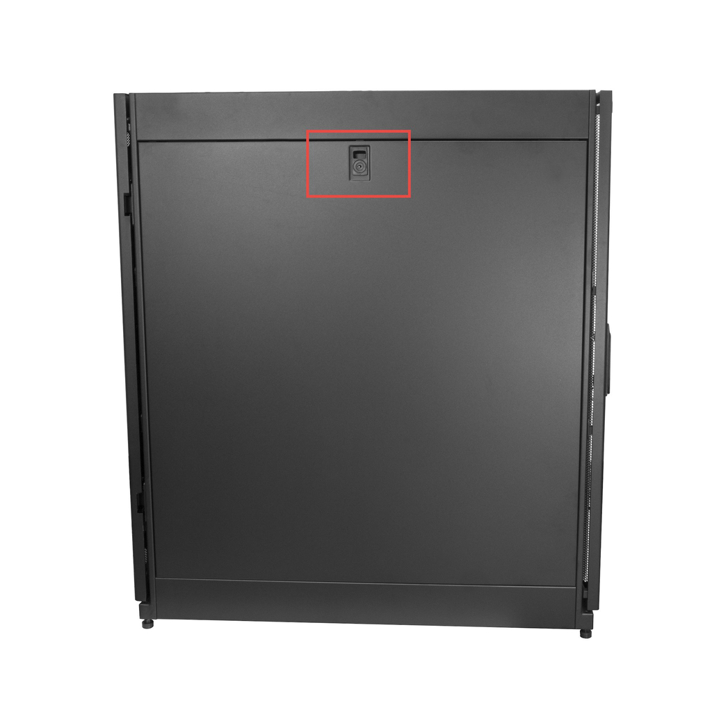 StarTech.com 4-Post 25U Server Rack Cabinet, Lockable 19" Data Rack Cabinet for Computer / AV / IT Equipment, Office / Home Net - Image 6