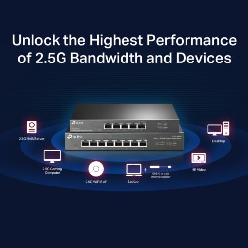 TP-Link 5-Port 2.5G Desktop Switch - Image 8