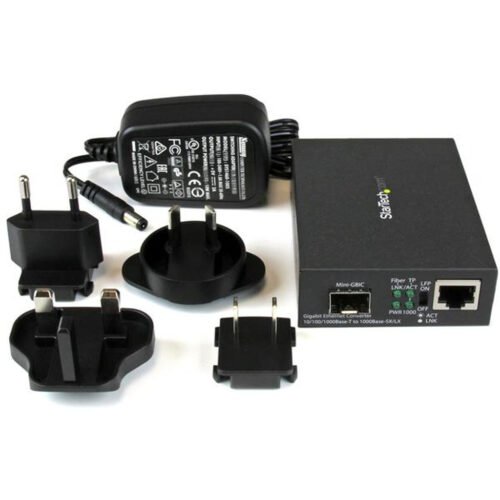 StarTech.com Gigabit Ethernet Fiber Media Converter with Open SFP Slot - Image 4