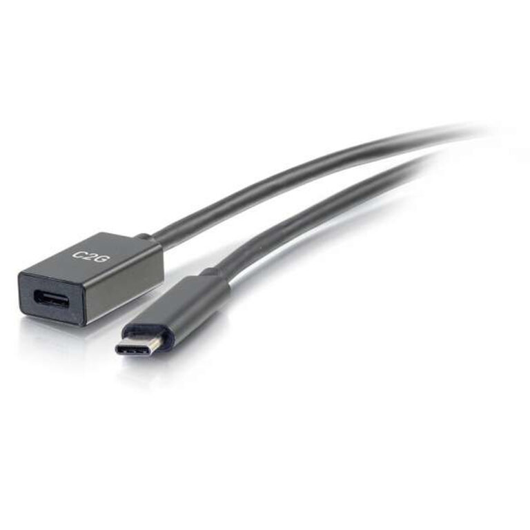 C2G 28658 USB cable USB 3.2 Gen 2 (3.1 Gen 2) 0.9 m USB C Black