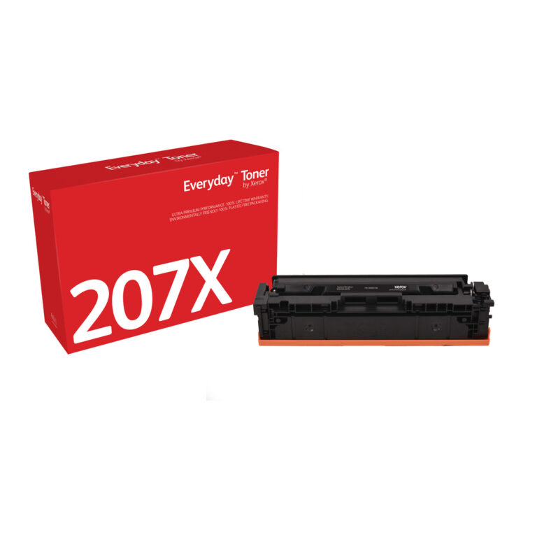 Everyday™ Black Toner by Xerox compatible with HP 207X (W2210X), High capacity