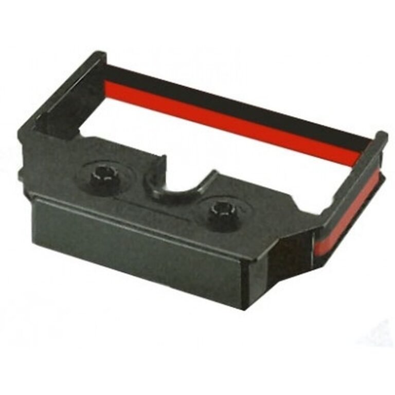 Epson ERC02IIBR Ribbon Cartridge for M-210/211/215 Mechanisms, black/red