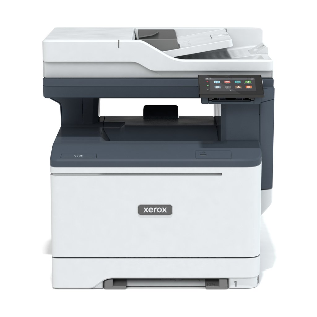 Xerox C325 A4 33ppm Wireless Duplex Copy/Print/Scan/Fax PS3 PCL5e/6 2 Trays Total 251 Sheets