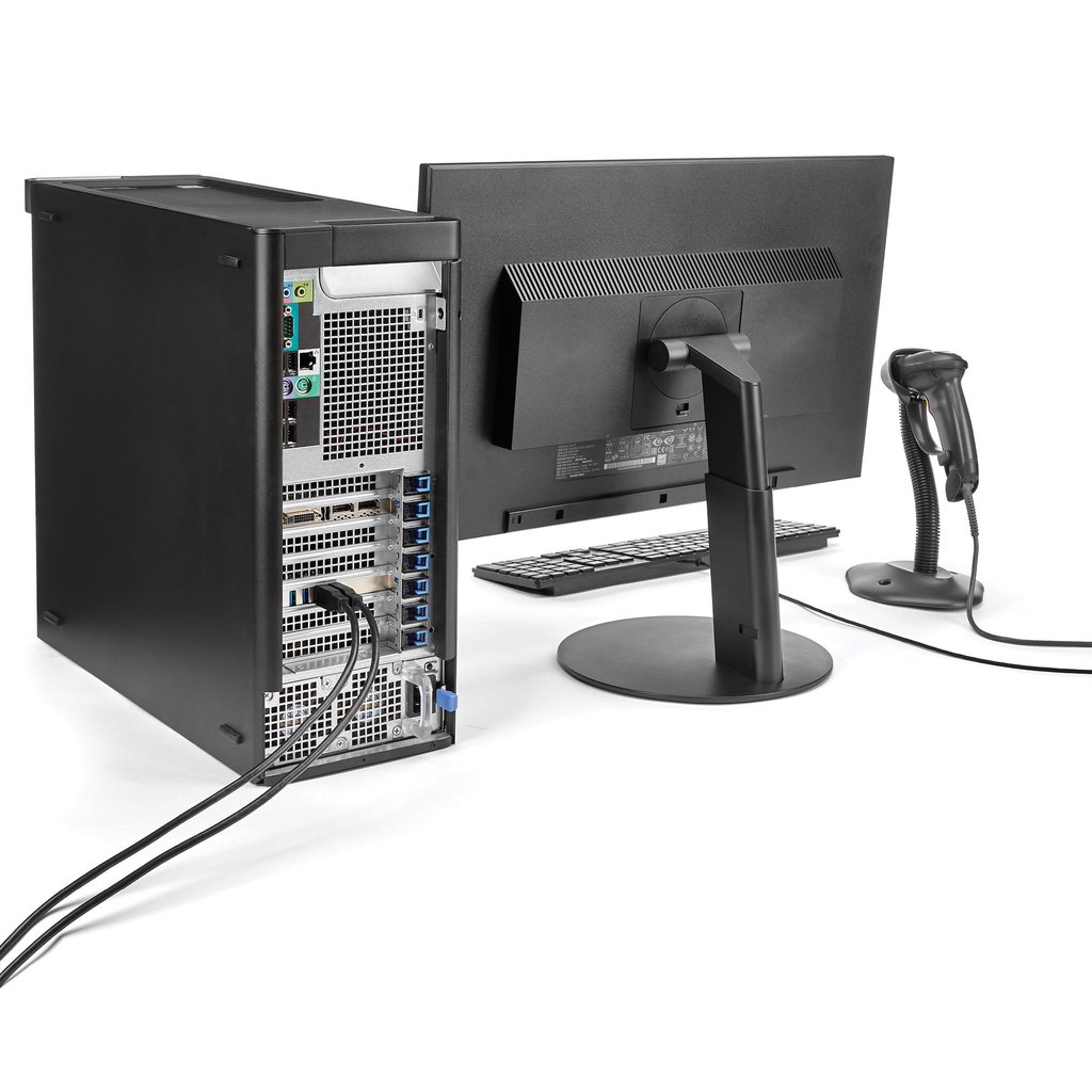 StarTech.com 4 Port USB 3.0 PCIe Card w/ 4 Dedicated 5Gbps Channels (USB 3.1 Gen 1) - UASP - SATA / LP4 Power - PCI Express Ada - Image 4