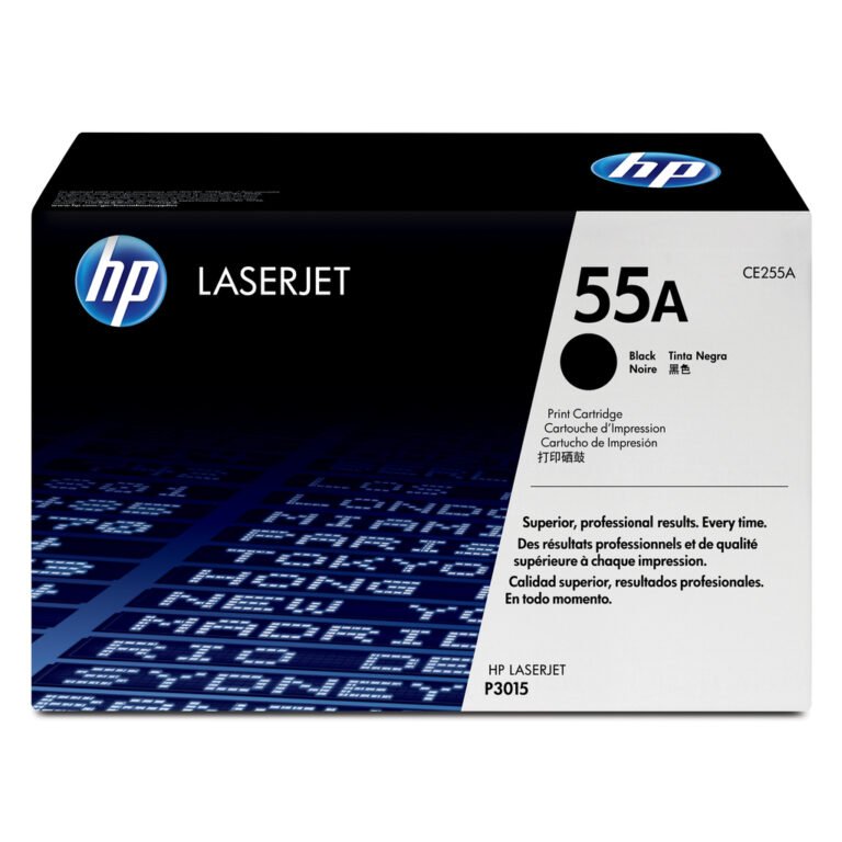 HP 55A Black Original LaserJet Toner Cartridge