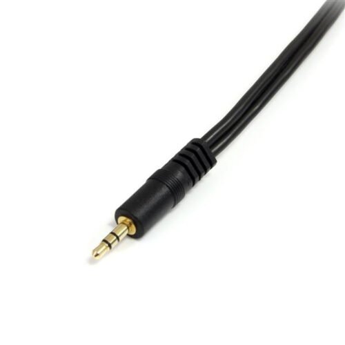 StarTech.com 6in Stereo Splitter Cable - 3.5mm Male to 2x 3.5mm Female - Image 3