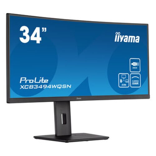 iiyama ProLite XCB3494WQSN-B5 LED display 86.4 cm (34") 3440 x 1440 pixels UltraWide Quad HD Black - Image 9