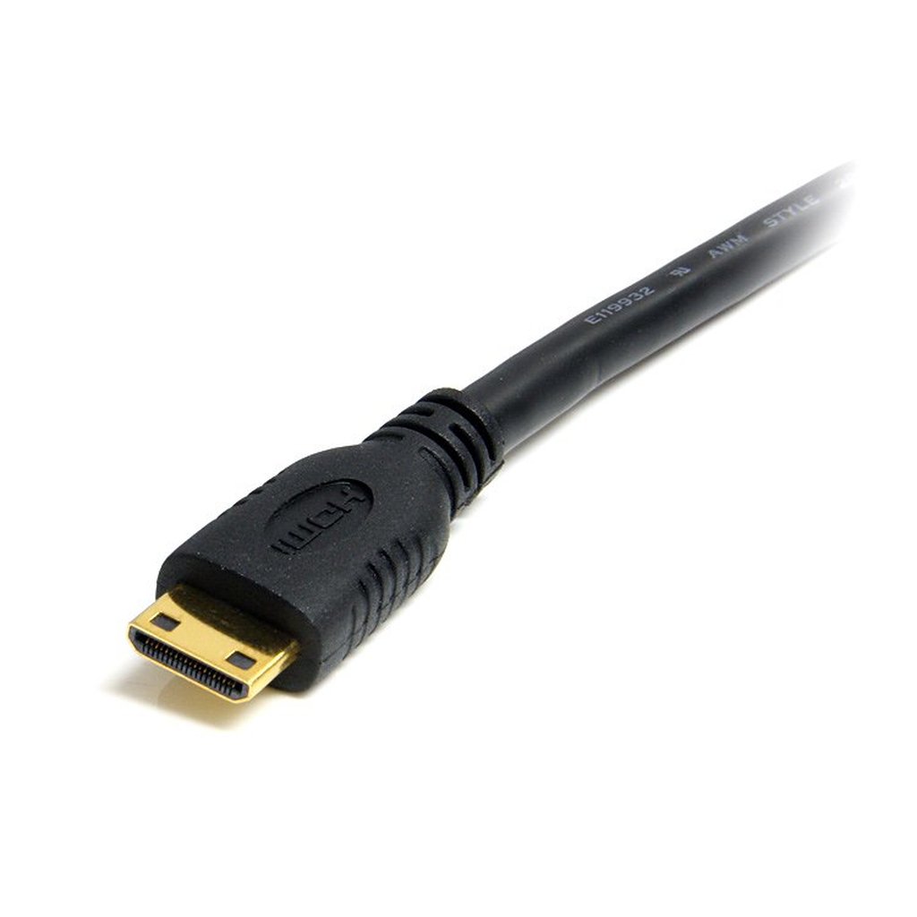 StarTech.com 50cm Mini HDMI to HDMI Cable with Ethernet - 4K 30Hz High Speed Mini HDMI to HDMI Adapter Cable - Mini HDMI Type-C - Image 3