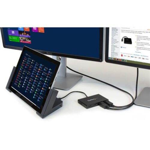 StarTech.com 4-Port Multi Monitor Adapter - DisplayPort 1.2 MST Hub - 4x 1080p - DisplayPort Video Splitter for Extended Deskto - Image 5