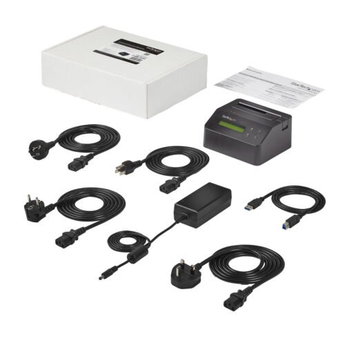 StarTech.com Single Bay Hard Drive Eraser, Standalone HDD/SSD Sanitizer, 4Kn, USB 3.0 to SATA III (6 Gbps), 9 Erase Modes, LCD - Image 7