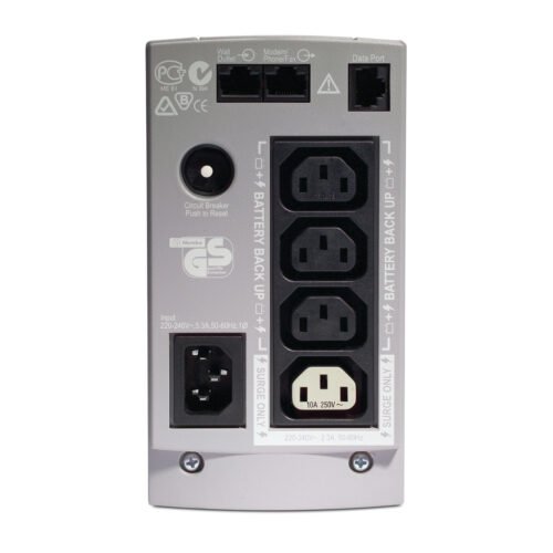 APC Back-UPS, 350VA/210W, Tower, 230V, 4x IEC C13 Outlets , User Replaceable Battery - Image 5