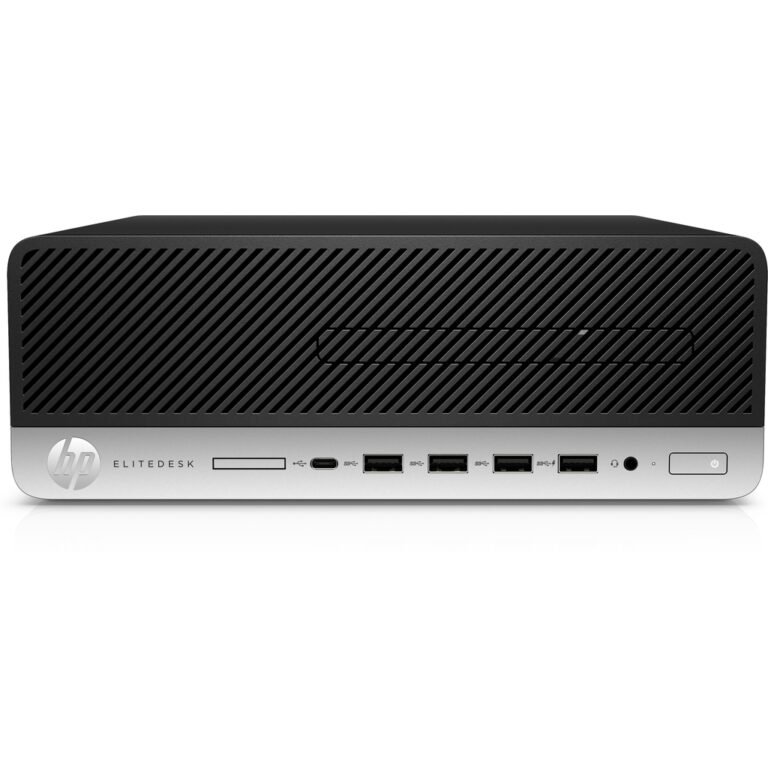 HP EliteDesk 705 G5 AMD Ryzen™ 5 PRO 3400G 8 GB DDR4-SDRAM 1 TB HDD Windows 10 Pro SFF PC Black
