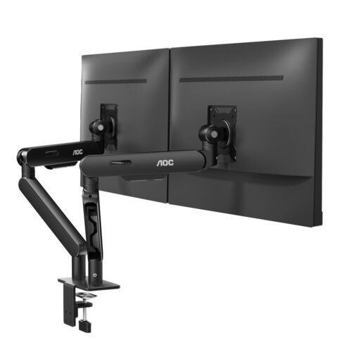 AOC AM420B monitor mount / stand 86.4 cm (34") Desk Black - Image 7
