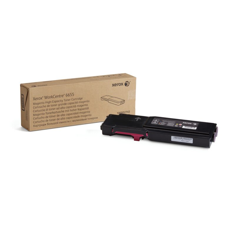 Xerox Genuine WorkCentre® 6655​/​6655i Magenta High capacity Toner Cartridge (7500 Pages) - 106R02745
