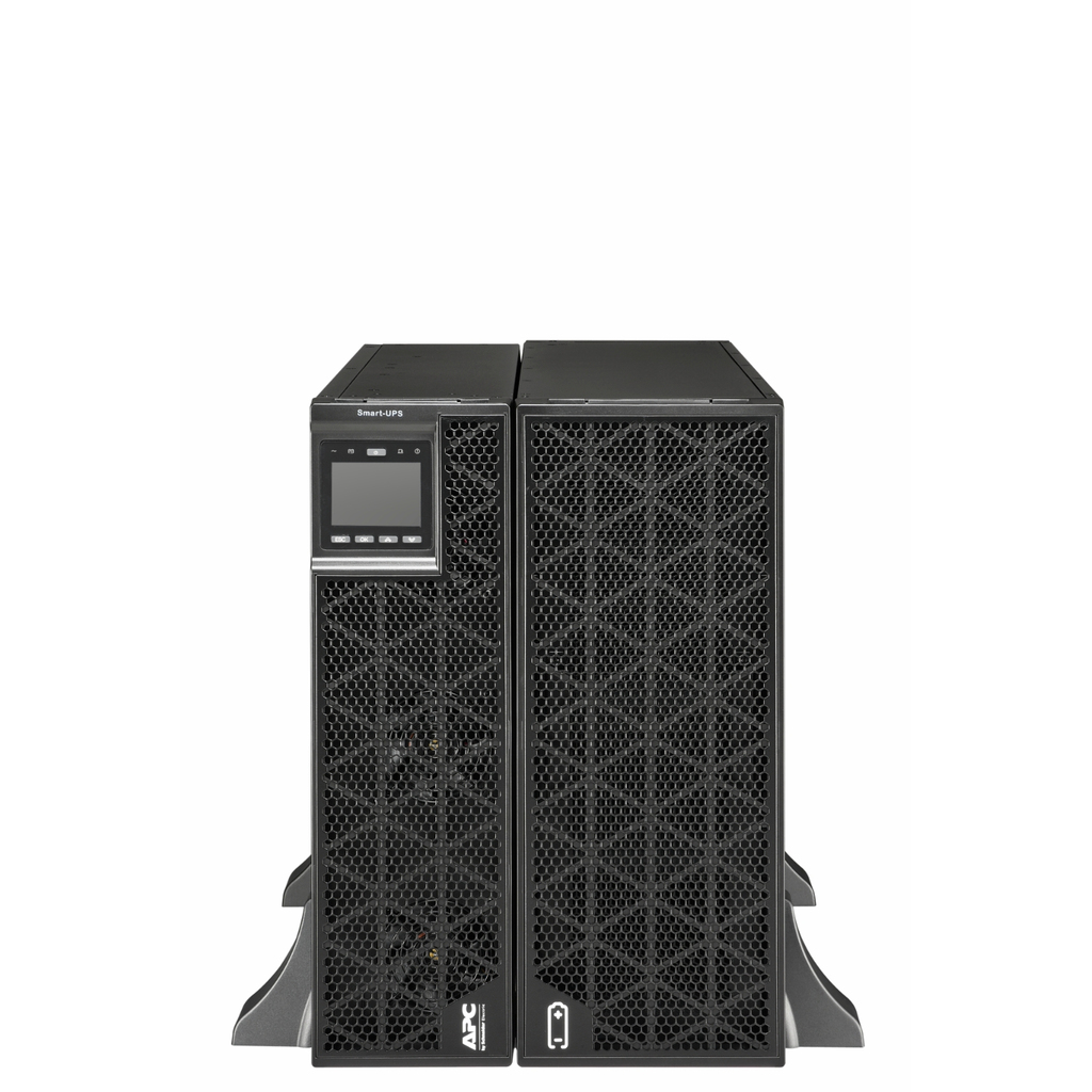 APC Smart-UPS On-Line, 20kVA/20kW, Rack/Tower, 230V/380V...415V, Hard wire 5-wire(3P+N+E)+3-wire(1P+N+E), Network Card, W/O rai