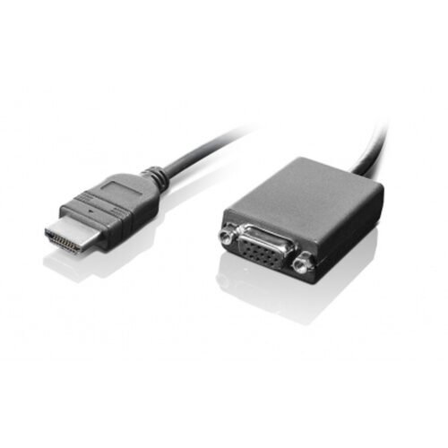 Lenovo HDMI / VGA 0.2 m Black - Image 2