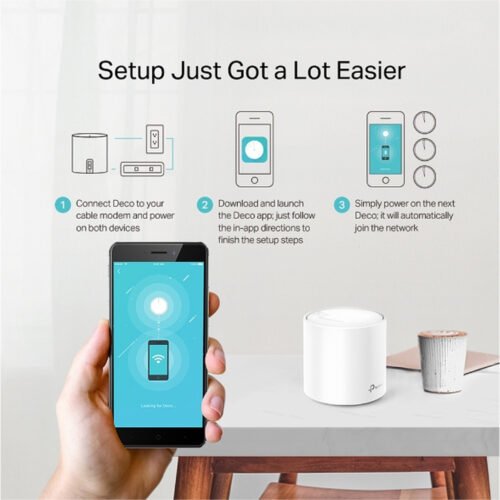 TP-Link AX1800 Whole Home Mesh Wi-Fi 6 System, 2-Pack - Image 5