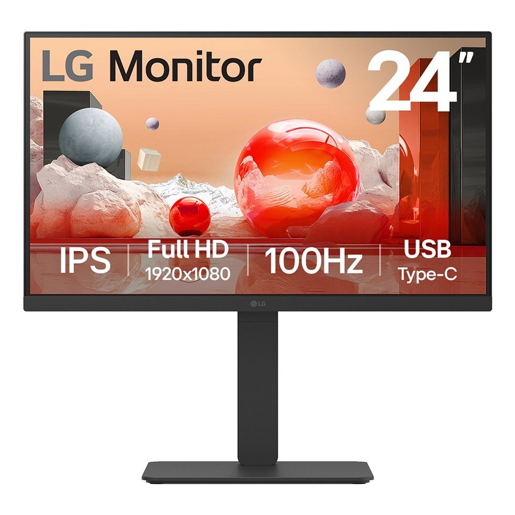 LG 24BA750-B computer monitor 60.5 cm (23.8") 1920 x 1080 pixels Full HD LCD Black - Image 9