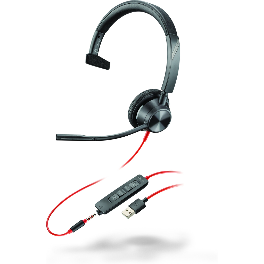 POLY Blackwire 3315 USB-A Headset - Image 2