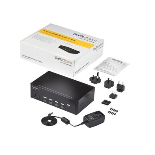 StarTech.com 4 Port HDMI KVM Switch - 4K 30Hz - Dual Display - Image 8