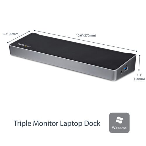 StarTech.com Triple-Monitor USB 3.0 Docking Station - 1x HDMI - 2x DisplayPort - Image 10