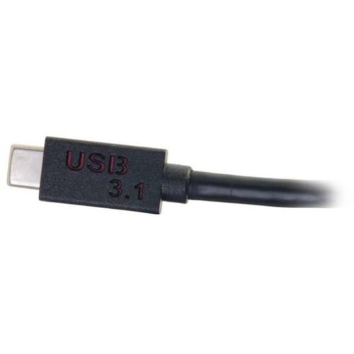 C2G USB 3.1 USB Type C to VGA Adapter - USB C to VGA Black - Image 2