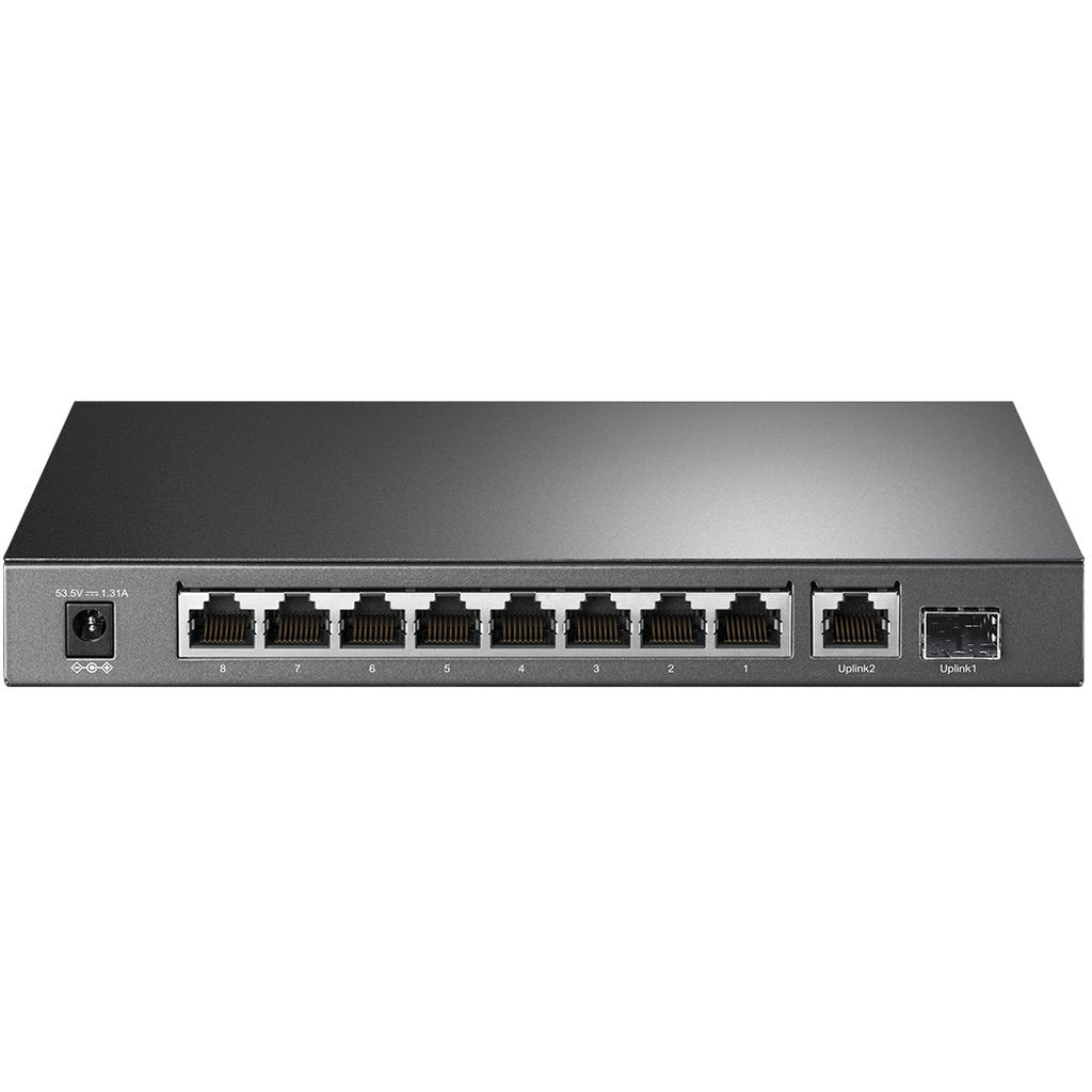 TP-Link TL-SG1210P network switch Unmanaged Gigabit Ethernet (10/100/1000) Power over Ethernet (PoE) Grey - Image 2