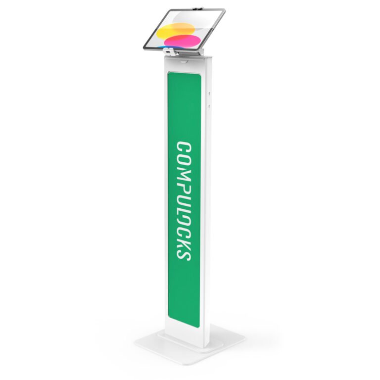 Compulocks Universal Tablet Cling Brandable Floor Stand White