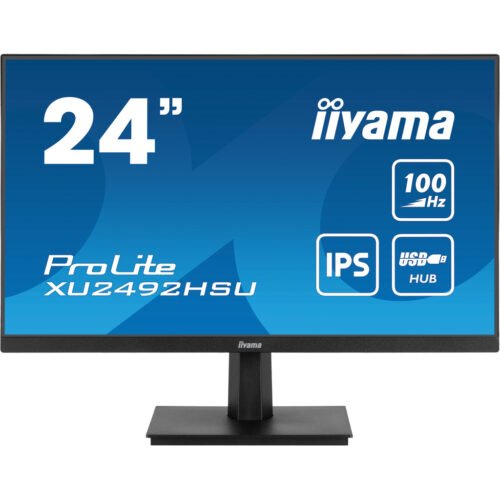 iiyama ProLite 24” IPS technology panel with USB hub and 100Hz refresh rate - Image 2