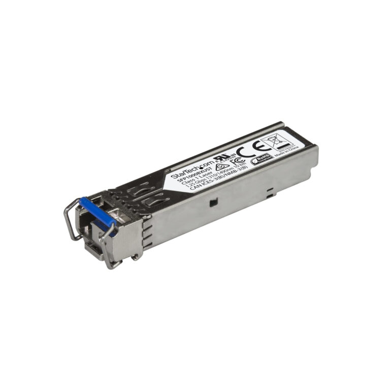 StarTech.com MSA Compliant SFP Transceiver Module - 1000BASE-BX~MSA Uncoded SFP Transceiver Module - 1000BASE-BX - 1 GbE Gigabi