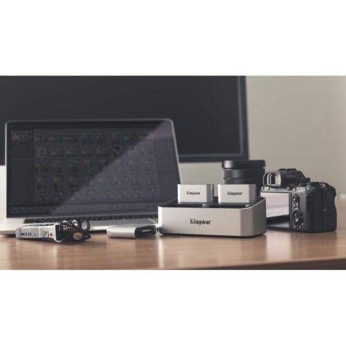 Kingston Technology USB3.2 Gen1 Workflow Dual-Slot microSDHC/SDXC UHS-II Card Reader - Image 5