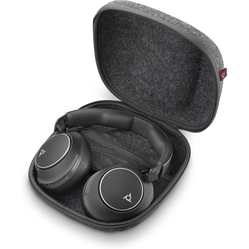 POLY Voyager Surround 80 UC USB-C Headset +USB-C/A Adapter - Image 2