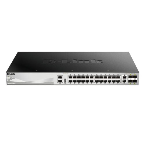 D-Link DGS-3130-30TS Managed L3 Gigabit Ethernet (10/100/1000) Black, Grey - Image 2