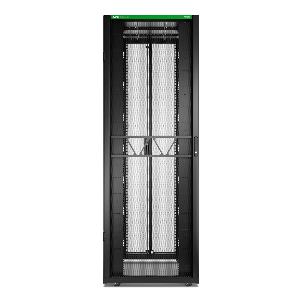 APC NetShelter SX Server Rack Gen 2, 48U, 2258H x 800W x 1200D mm, with Sides, Black - Image 4