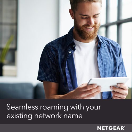 NETGEAR 4PT AX1800 WIFI MESH EXTENDER Network repeater Black 10, 100, 1000 Mbit/s - Image 12