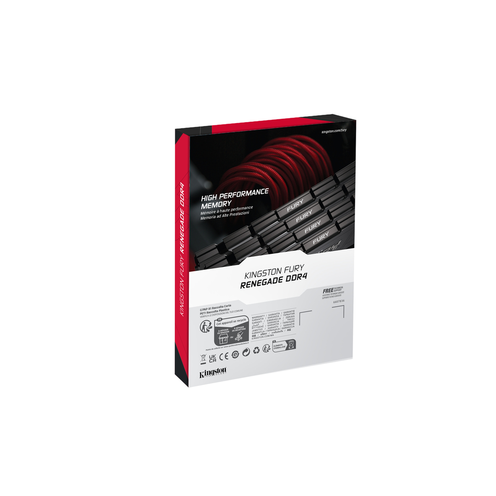 Kingston Technology FURY 8GB 3200MT/s DDR4 CL16 DIMM Renegade Black - Image 14
