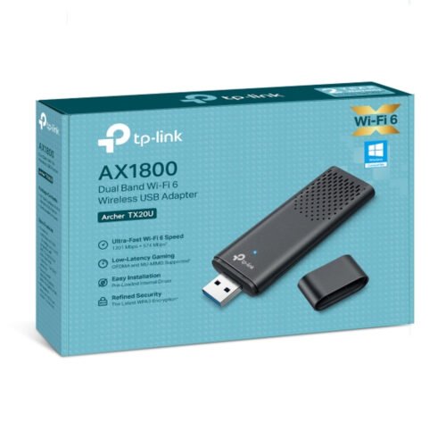 TP-Link Archer AX1800 Dual Band Wi-Fi 6 Wireless USB Adapter - Image 3