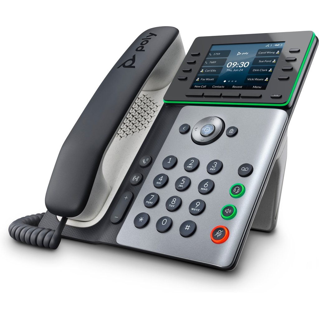POLY Edge E320 IP Phone and PoE-enabled - Image 7