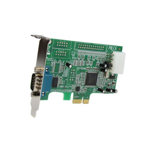 StarTech.com 1-port PCI Express RS232 Serial Adapter Card - PCIe RS232 Serial Host Controller Card - PCIe to Serial DB9 - 16550 - Image 2