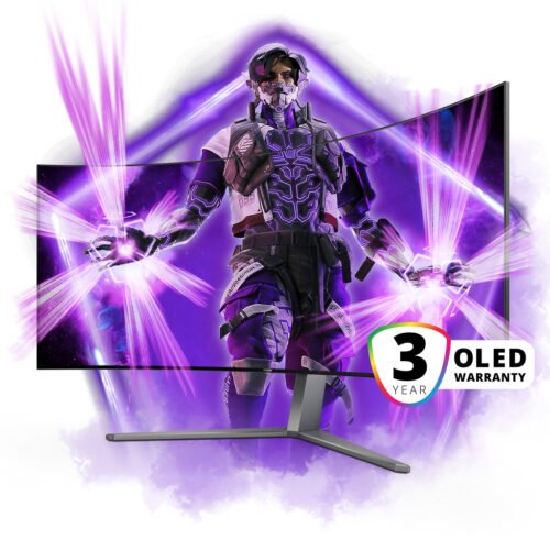 AOC AGON PRO AG456UCZD LED display 114.3 cm (45") 3440 x 1440 pixels Wide Quad HD OLED Black - Image 15