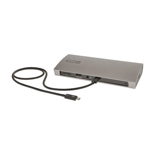 StarTech.com Thunderbolt 4 Dock, 96W Power Delivery, Single 8K/Dual Monitor 4K 60Hz, 3xTB4/USB4 ports, 4xUSB-A, SD, GbE, Thunde - Image 5
