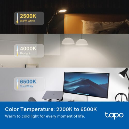 TP-Link Tapo Smart WiFi Light Bulb, Multicolor - Image 10