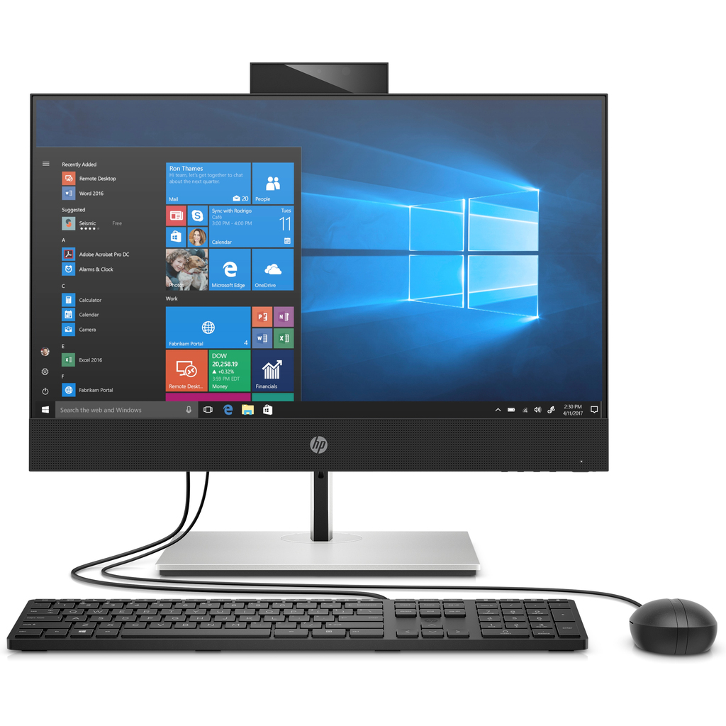 HP ProOne 440 G6 Intel® Core™ i5 i5-10500T 60.5 cm (23.8") 1920 x 1080 pixels Touchscreen All-in-One PC 16 GB DDR4-S