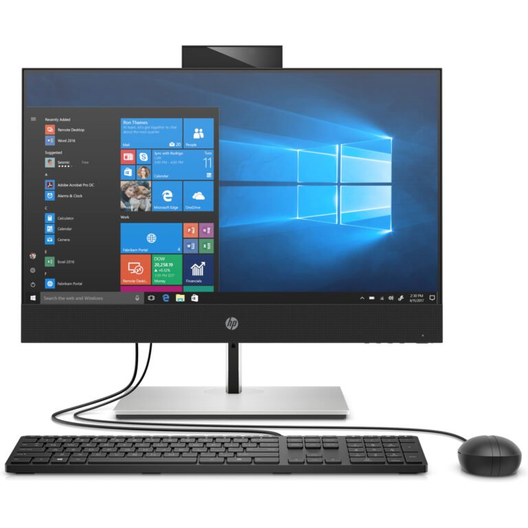 HP ProOne 440 G6 Intel® Core™ i5 i5-10500T 60.5 cm (23.8") 1920 x 1080 pixels All-in-One PC 8 GB DDR4-SDRAM 256 GB S