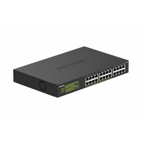 NETGEAR GS324P Unmanaged Gigabit Ethernet (10/100/1000) Power over Ethernet (PoE) 1U Black - Image 5