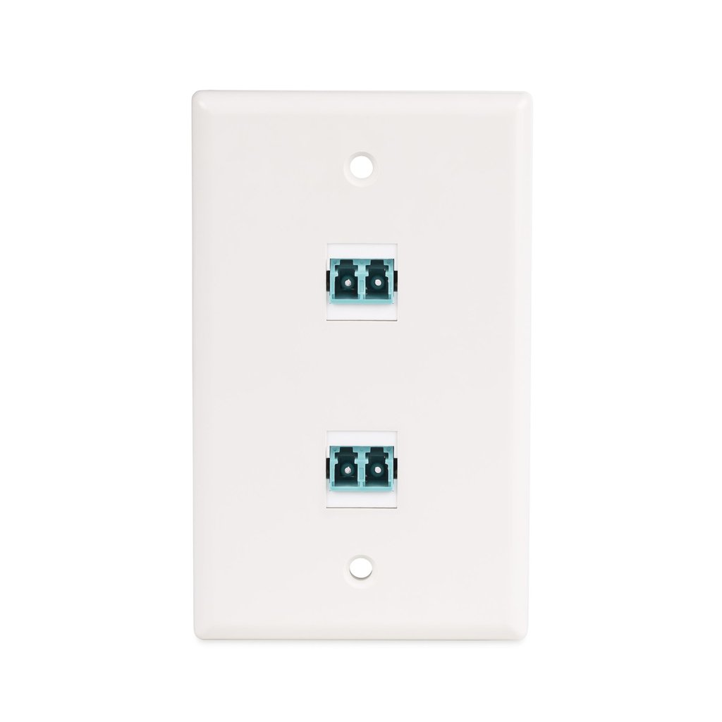 StarTech.com LC to LC Coupler, LC Fiber Coupler, LC/UPC Keystone Jack, Duplex Fiber Optic LC Keystone Coupler for Patch Panel - Image 5